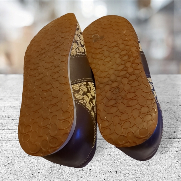 Coach noella brown sneaker/shoe size 9M - Picture 10 of 16